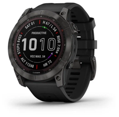 Watch Garmin Fenix 7X Sapphire Solar Carbon Gray